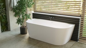 ADNaturalnie Wanna wolnostojąca przyścienna GAULI LINE 170x75 AWW-004-170ZP - DARMOWA DOSTAWA