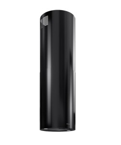 GLOBALO Okap kuchenny wyspowy okrągły   LOBELIO ISOLA 39.1 LINIA DESIGN kolor BLACK-DARMOWA DOSTAWA