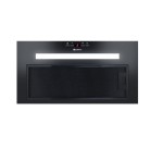 GLOBALO Okap kuchenny podszafkowy do zabudowy AGENDERO 60.2 LINIA DESIGN kolor BLACK-DARMOWA DOSTAWA