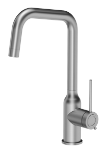 Quadron Unique Bateria zlewozmywakowa stalowa NATALIE Q LINE kolor stal szczotkowana-DARMOWA DOSTAWA