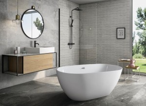 AQUALINE Wanna wolnostojąca z przelewem 150x81,5x58 DOURO E1850-DARMOWA DOSTAWA