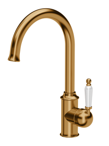 Quadron Unique Bateria zlewozmywakowa stalowa RACHEL kolor miedziany-DARMOWA DOSTAWA