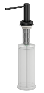Quadron Dozownik okrągły do płynu JUDY kolor pure carbon