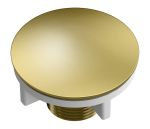 Quadron Zaślepka stalowa PVD do zlewozmywaków kolor złoty