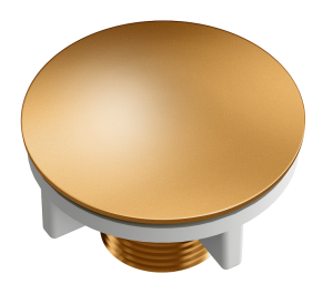 Quadron Zaślepka stalowa PVD do zlewozmywaków kolor miedziany