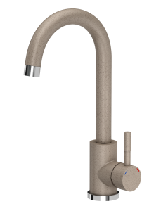 Quadron POP Bateria zlewozmywakowa stalowa KATE river sand kolor beżowy