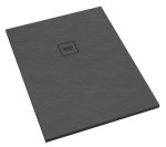 SCHEDPOL SCHEDLINE COLLECTION Brodzik prostokątny PROTOS GREY STONE ( szary kamień ) 100x180x4 z systemem STABILSOUND PLUS 3SP.P1P-100180/S/ST-M1/S/ST-Darmowa dostawa