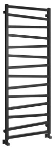 SAPHO Grzejnik łazienkowy ZIG 60x157,2 cm 709W kolor czarny mat ZG616B