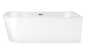 Corsan Wanna narożna INTERO SLIM PRAWA 150x74,5 z wykończeniem chrom E230MPSCH - DARMOWA DOSTAWA