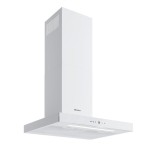 GLOBALO Okap kuchenny przyścienny LONATIO 60.2 LINIA DESIGN stal / szkło hartowane kolor WHITE-DARMOWA DOSTAWA
