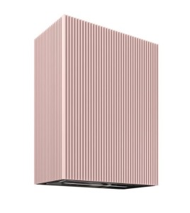 GLOBALO Okap kuchenny przyścienny LOWIO 60.1 LINIA SILENT QUALITY w szafce kolor VELVET ROSE-DARMOWA DOSTAWA