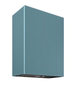 GLOBALO Okap kuchenny przyścienny LOWIO 60.1 LINIA SILENT QUALITY w szafce kolor OCEAN BLUE-DARMOWA DOSTAWA