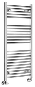 AQUALINE Grzejnik łazienkowy ALYA 50x111 cm  353W łuk kolor chrom LLC201