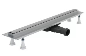 SCHEDPOL SCHEDLINE COLLECTION Odpływ liniowy SLIGHT LINE LOW 90x3,5x6,5 cm z maskownicą SLIGHT-STEEL SOLSL-90035LOW-Darmowa dostawa