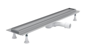 SCHEDPOL SCHEDLINE COLLECTION Odpływ liniowy REGULAR LINE 70x8x8 cm z maskownicą PLATE (do zabudowy płytkami) SOLPL-70080-Darmowa dostawa