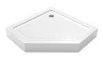 Brodzik pentagonalny kompaktowy MOZA I 80x80x3x14 - Darmowa dostawa