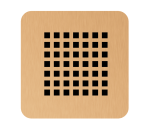 SCHEDPOL SCHEDLINE COLLECTION Maskownica stalowa do brodzików z serii PROTOS, NONLIMITS, KALAIT, NEW HORIZONS kolor miedziany szczotkowany M2/M