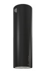 GLOBALO Okap kuchenny wyspowy okrągły CYLINDRO ISOLA 39.7 LINIA DESIGN kolor BLACK-DARMOWA DOSTAWA