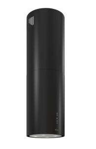 GLOBALO Okap kuchenny wyspowy okrągły CYLINDRO ISOLA 39.7 LINIA DESIGN kolor BLACK-DARMOWA DOSTAWA