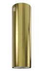 GLOBALO Okap kuchenny wyspowy okrągły   CYLINDRO ISOLA 39.7 LINIA EXCLUSIVE kolor LIGHT GOLD MAT-DARMOWA DOSTAWA