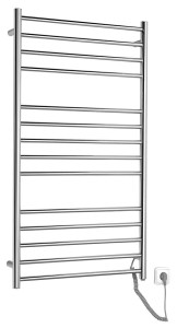SAPHO Suszarka elektryczna REDONDO z wyłącznikiem manualnym 63x116 cm 130W  kolor chrom ER230V