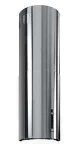 GLOBALO Okap kuchenny wyspowy okrągły  HEWENO ISOLA 39.2 LINIA DESIGN kolor INOX-DARMOWA DOSTAWA