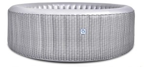 VELACO Jacuzzi dmuchane SPA basen ogrodowy okrągły AVENLI VENICE  2-4 osobowe 175x70 cm w zestawie  z pompą filtrującą i panelem sterowania kolor JASNY SZARY