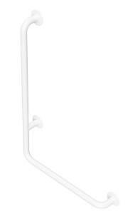 SAPHO - Poręcz kątowa ścienna LEWA 810x550 mm kolor BIAŁY XH522W