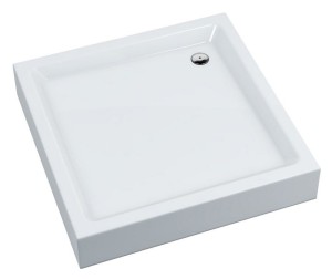 Brodzik kwadratowy kompaktowy QBO 90x90x5x16 bez syfonu - Darmowa dostawa