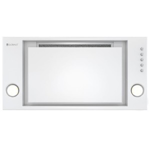 GLOBALO Okap kuchenny podszafkowy do zabudowy RETIO 60.2 LINIA DESIGN kolor WHITE-DARMOWA DOSTAWA