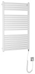 AQUALINE Grzejnik elektryczny TONDI-E 60x97 cm z grzałką 400W kolor BIAŁY DE460T