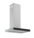 GLOBALO Okap kuchenny przyścienny NIDARO 60.5  z funkcją H2H bezprzewodowe sterowanie z poziomu płyty indukcyjnej LINIA DESIGN kolor BLACK/INOX-DARMOWA DOSTAWA