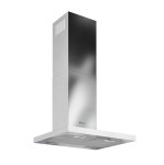 GLOBALO Okap kuchenny przyścienny NIDARO 60.5  z funkcją H2H bezprzewodowe sterowanie z poziomu płyty indukcyjnej LINIA CLASSIC kolor WHITE/INOX-DARMOWA DOSTAWA