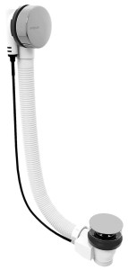 POLYSAN zestaw odpływowy automatyczny MARBLE długość 800 mm korek CHROM do wanien wolnostojących POLYSAN 11042