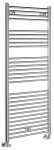 AQUALINE Grzejnik łazienkowy ALYA 45x142 cm  415W prosty kolor chrom LLR107