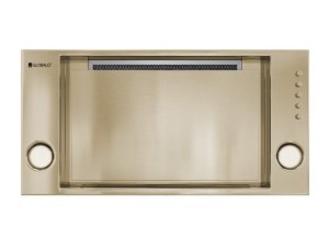 GLOBALO Okap kuchenny podszafkowy do zabudowy RETIO 60.2 LINIA EXCLUSIVE kolor LIGHT GOLD-DARMOWA DOSTAWA