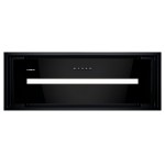 LANILIA Okap kuchenny podszafkowy do zabudowy SELETIO 80.1  kolor BLACK-DARMOWA DOSTAWA