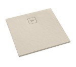 SCHEDPOL SCHEDLINE COLLECTION Brodzik kwadratowy PROTOS CASHMERE STONE (kaszmirowy kamień) 100x100x3,5 z systemem STABILSOUND PLUS 3SP.P2K-100100/PK/ST-M1/PK/ST-Darmowa dostawa