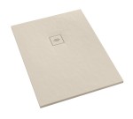 SCHEDPOL SCHEDLINE COLLECTION Brodzik prostokątny PROTOS CASHMERE STONE (kaszmirowy kamień) 80x90x3,5 z systemem STABILSOUND PLUS 3SP.P1P-8090/PK/ST-M1/PK/ST-Darmowa dostawa