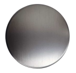 ADNaturalnie Kołpak do korka wannowego klik-klak GRAFIT SZCZOTKOWANY z powłoką PVD AWA-003GSZ