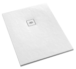 SCHEDPOL SCHEDLINE COLLECTION Brodzik prostokątny PROTOS WHITE STONE ( biały kamień ) 80x120x3,5 z systemem STABILSOUND PLUS 3SP.P1P-80120/B/ST-M1/B/ST-Darmowa dostawa