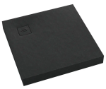 SCHEDPOL SCHEDLINE COLLECTION Brodzik kwadratowy NONLIMITS black stone (czarny kamień) 100x100x12 z systemem STABILSOUND PLUS 3ST.N1K-100100/C/ST-M1/C/ST-Darmowa dostawa