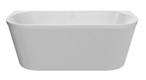 ADNaturalnie Wanna wolnostojąca przyścienna GAULI LINE RYFLOWANA 160x75 AWW-004-160ZPR - DARMOWA DOSTAWA