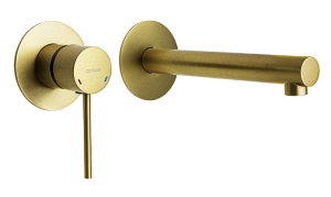 CORSAN - Bateria LUGO umywalkowa podtynkowa ZŁOTA SZCZOTKOWANA CMB7515BGL - DARMOWA DOSTAWA