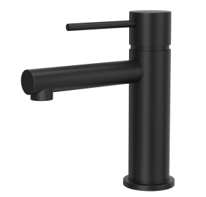 CORSAN - Bateria LUGO umywalkowa stojąca niska CZARNA CMB7511BL - DARMOWA DOSTAWA