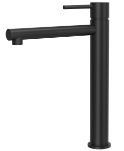 CORSAN - Bateria LUGO umywalkowa stojąca wysoka CZARNA CMB7512BL - DARMOWA DOSTAWA