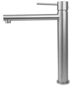 CORSAN - Bateria LUGO umywalkowa stojąca wysoka STAL SZCZOTKOWANA CMB7512BSL - DARMOWA DOSTAWA