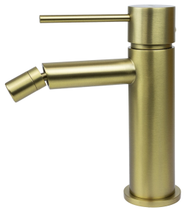 CORSAN - Bateria LUGO bidetowa stojąca ZŁOTA SZCZOTKOWANA CMB7531BGL - DARMOWA DOSTAWA