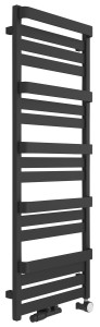 SAPHO Grzejnik łazienkowy MARILENA 50x137 cm 673W kolor CZARNY MAT  MR137B
