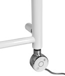 BRUCKNER GRZAŁKA elektryczna WICHER z termostatem 600W do grzejnika łazienkowego kolor chrom 600.205.1